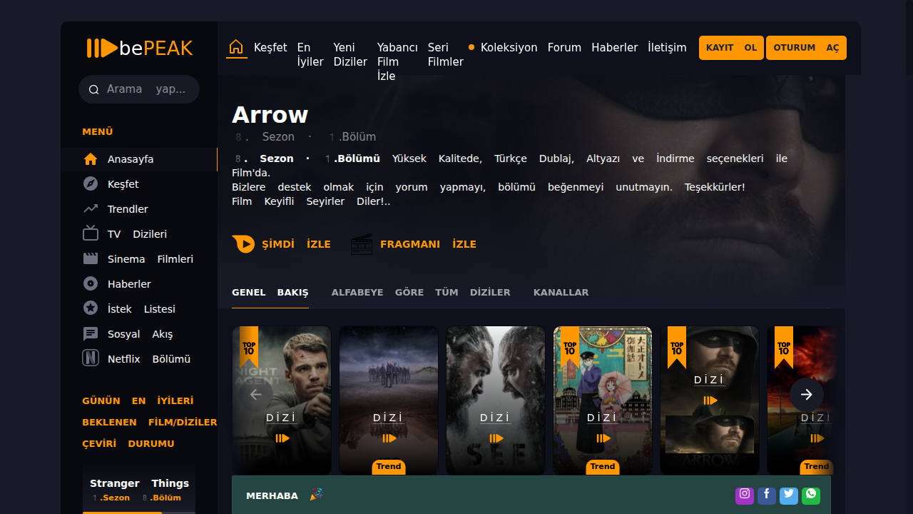 DiziFilm BePeak V1 Tema