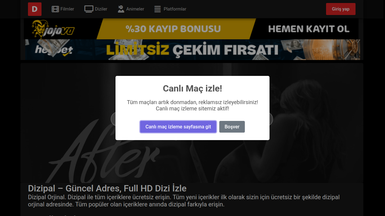 DiziPal BePeak V3 Tema